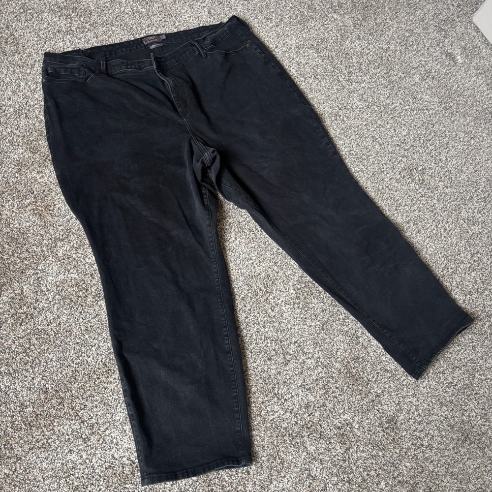 Torrid Boyfriend Straight Vintage Stretch Black Jeans 30T - Picture 2 of 8